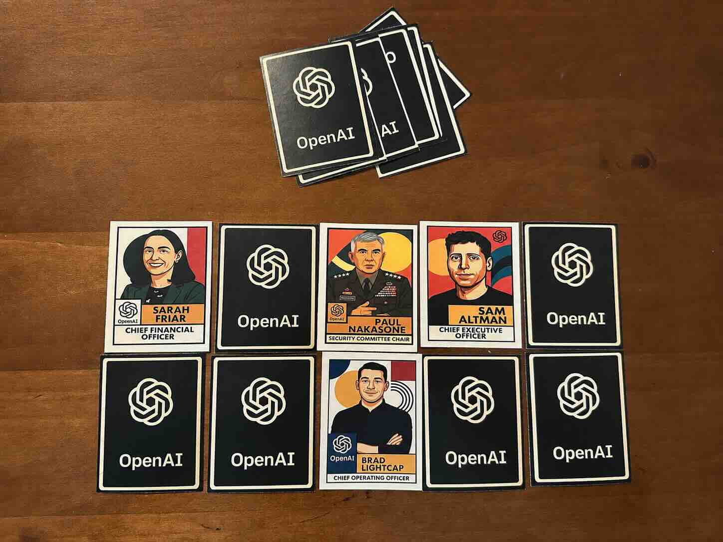 Custom Team Portrait Trading Cards | Illustrated Style